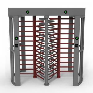 China 304 Stainless Steel Full Body Turnstile Automatic People Security Access Control System supplier