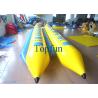 Línea doble barco de plátano inflable para 7 personas/los barcos de elaboración