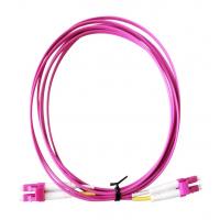 Multimode 2m Duplex Cable Lc To Lc Om4 Fiber Optic Jumpers