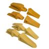 China Standard Size Excavator Bucket Tooth Casting with Adaptor and Stiff Forged Material wholesale