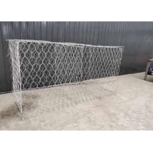 Hot Dipped Galvanized High Tension Gabion Mesh Cage For River Reconstruction