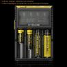100% Original Nitecore D4 Battery Charger 12v LCD Intelligent Charger Li-ion
