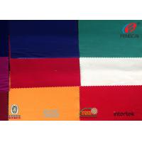 China Cotton Handfeel Warp Polyester Tricot Knit Fabric School Uniform Fabric Plain Type on sale