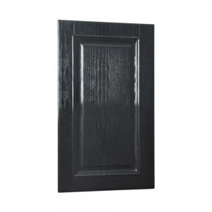 China Black Wood Grain Bathroom Vanity Replacement Doors With 3 Years Warranty wholesale
