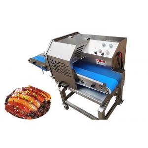 500KG/H Industrial Meat Slicer Cooked Chicken Breast Meat Beef Biltong Slicing Machine Cut Dry