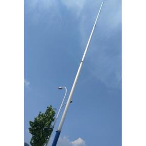 antenni masti Telescoping Aluminum Mast crank up telescoping antenna mast 40ft 12m radio tower aluminum telescopic mast