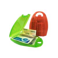 China Infant Child Baby Travel First Aid Kit For Traveling Abroad Mini Plastic Pill Box Case 0.1kg on sale