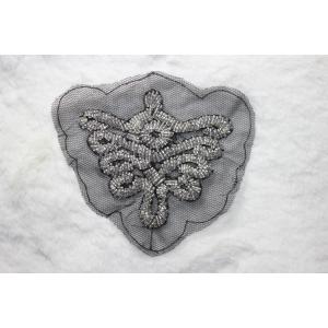 China Beaded patch fashion patch for dress or shoes beading embellishment supplier