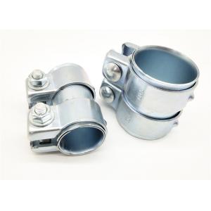 63.5mm Dia Zinc Plated Turbo Band Clamp Stainless Steel Exhaust Parts