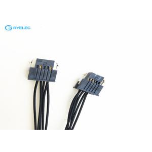 10pin Samtec SFSD-05-28-H-10.00-SR to jst GH 1.25mm pitch 5pin 250mm wire harness