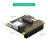 China Raspberry Pi PCI E 1x Adaptateur 12V Pcie 1x Pour 16x 12V wholesale