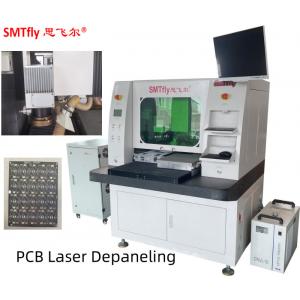 High Repeatability Laser PCB Depaneling Machine with Gerber or DXF File Processing