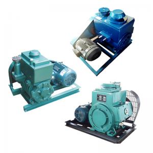 China Aluminum Alloy 2.2KW Rotary Vane Vacuum Pump With 2.5L Oil Capacity supplier