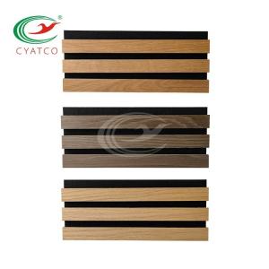 3D Wood Slat Wall Multifunctional Unique Fluted Wall Panel Wood Grain Grille Indoor Panel