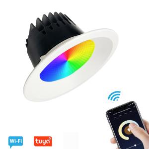 WIFI Bluetooth Smart LED Recessed Lighting , Commercial Recessed Downlight With ZigBee