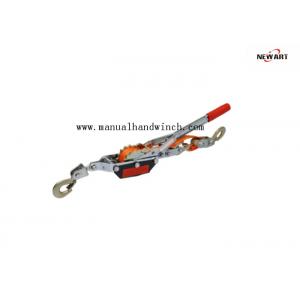 China Color Webbing Hand Power Puller , Light Weight 1 Ton Come Along Cable Puller supplier