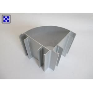 Gray Powder Coating Structural Aluminum profile non ferromagnétique pour la séparation de bureau