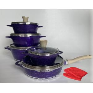 Factory Direct pot set cookware set cooking kitchen aluminum die casting cookware sets