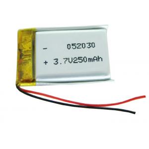 Smart Watch Battery Lithium Polymer Battery Pack 3.7V 502030 250mAh With High Power