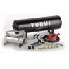 Black And Silver Steel Onboard Air Systems Air Compressor With Tank 12V For Car