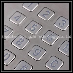 IP65 Waterproof Backlit Numeric Keypad stainless steel 4x4 Matrix Keyboard