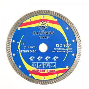 China 6 Inch 180mm Diamond Blade Porcelain Cutting Disc For Angle Grinder 22.23mm Bore on sale 