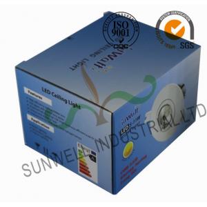 Electronic LED Ceiling Light Bulb Packaging Boxes , Consumer Electronics Packaging