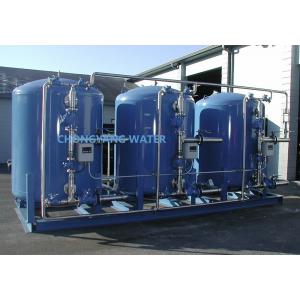 SS304 316 Sistema de tratamento de água de alimentação de caldeira Planta portátil Sistema de filtro de água de caldeira