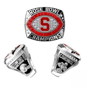 Personalized Custom Football Championship Rings With Player Name