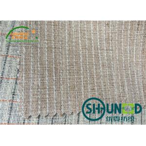 China El interlinear del pelo de la cabra tejido para el fusible delantero de la ropa de alto nivel supplier