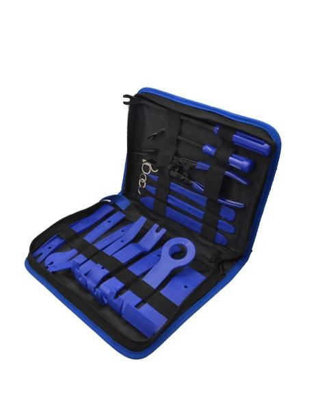 Tool Set 19Pcs Plastic Car Door Panel Removal Tools Practical Fastener Clips
