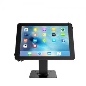 China Metal Black Durable Tablet Stand Holder Ipad Tablet Security Lock Stand supplier