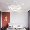 China Iluminación moderna de fábrica de dormitorios Invisibles con ventilador y control remoto wholesale