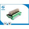 China 10A Optocoupler Isolated Relay Module PLC Relay Module Omron 8 Channel 5V 12V 24V wholesale
