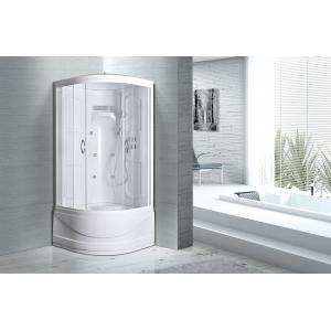China Multi Function Luxury Replacement Shower Stalls Kits 3 In 1 Acrylic Panel W / Seat supplier