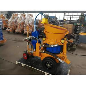 China Compact Air Driven Dry Shotcrete Machine Gunite equipment rotor type supplier