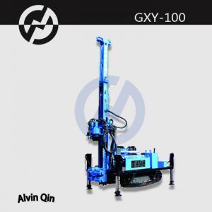 percussive drilling rig GXY-100 hydraulic drilling rig,powerful diesel drilling machine