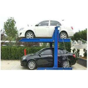 Motor Rope Drive Residential Car Parking Lifts PJS 2 Post Car Storage