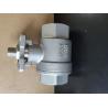 2PC ISO 5211 Cast Steel Ball Valve Easy Operated With Direct Mounting Pad