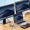 China Dual HDMI 8K 9 Port USB C Data 10G Hub With Multiport Adapter For MacBook Pro Air wholesale