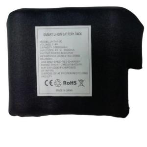 China Black Diving Clothes Wrapped 7.4 V 10000mah Battery 21700 2S2P For Heated Coat supplier