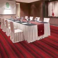 China Hotel Polypropylene Commercial Broadloom Carpet Tufted 4m X 25m Loop Pile Carpet on sale