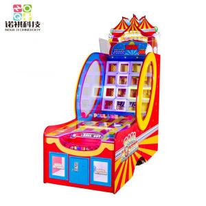 China Ball Master ticket redemption shooting ball game machine with prize locker, throw ball arcade supplier