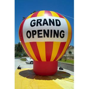 China Giant ground helium inflatable advertising balloon for event promotion grand letter supplier