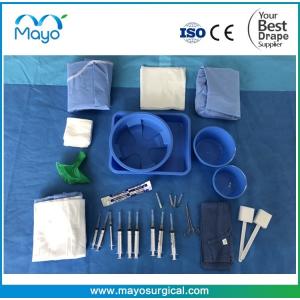 China Best Price Disposable Sterile Angio Drape Pack with FDA approved supplier