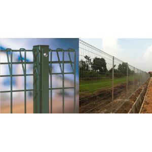 China Roll Top BRC Welded Wire Mesh Fence Panels Galvanized / Powder Coated supplier