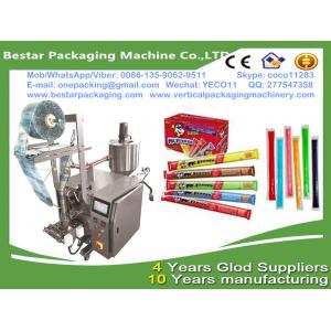 China Bestar new design liquid fruits syrup packaging machine,small scale juices and syrups pouch packaging supplier