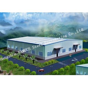 China Steel Framed Building Design Of Steel Structures & Construction By Famous Architecture Firm supplier