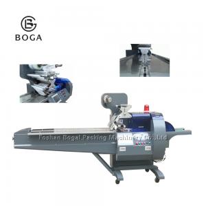 China Film Bag Pouch Cookie Packaging Machine / Flow Wrap Packaging Machine supplier