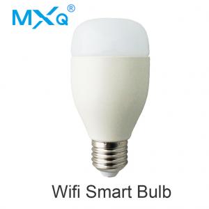 China Tuya App Smart Led Light Bulbs , E27 Energy Saving Dimmer Wifi Controlled Bulbs supplier